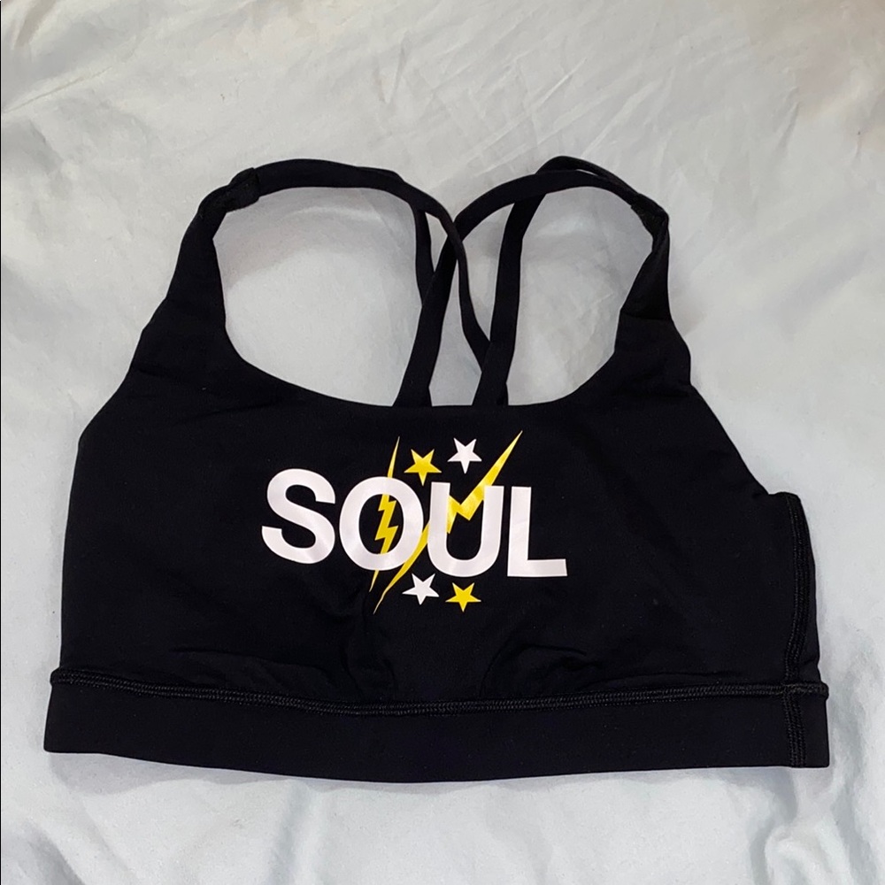Lululemon Black Sports Bra with Racerback